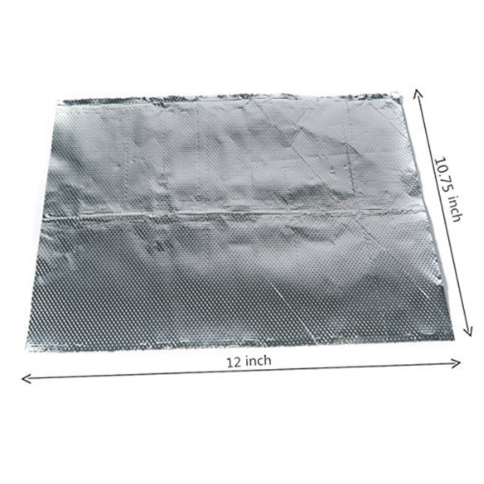 Pre-cut interfolded pop up aluminum foil sheets