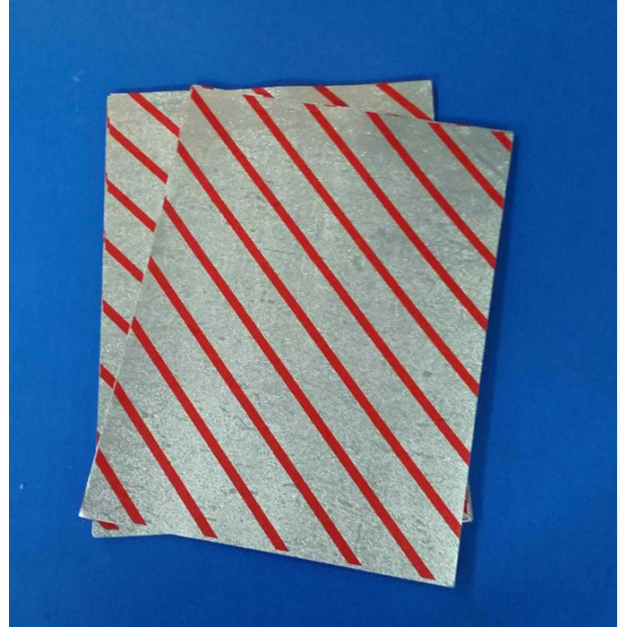 Pre-cut interfolded pop up aluminum foil sheets