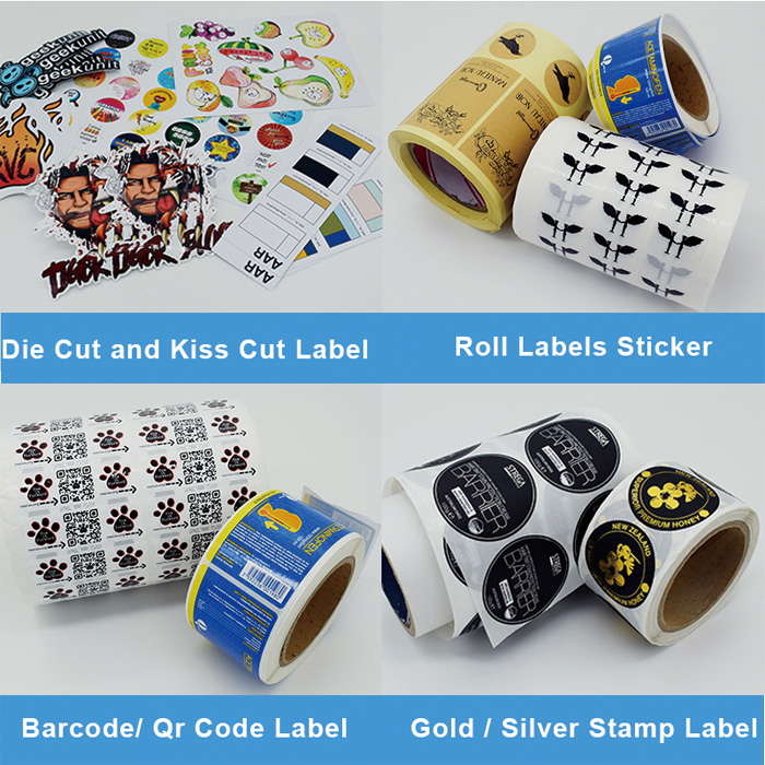 OEM CHigh quality printing wine bottles labels adhesive paper sticker