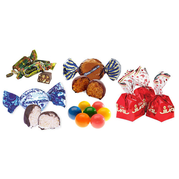 Pet Film Candy Packaging Twist Metalized Film Twist Film Candy