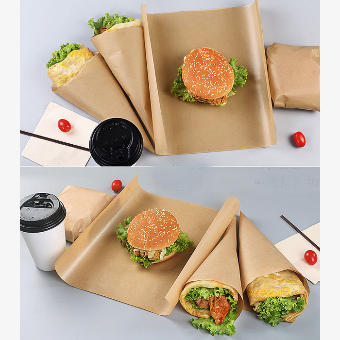 Food Packing Acid Free Paper Greseproof Logo Printing Paper - China Food  Grade Packaging Paper, Custom Greaseproof Paper