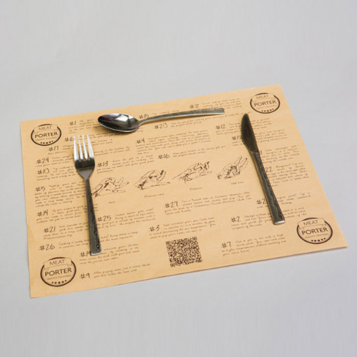 Brown Kraft Greaseproof Paper, Greaseproof Paper for Food