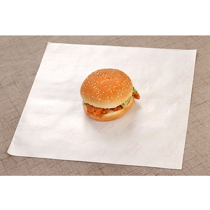 Greaseproof Paper Sheets Food BURGER WRAPS TWIST 250MM X 320MM Green x 1000 