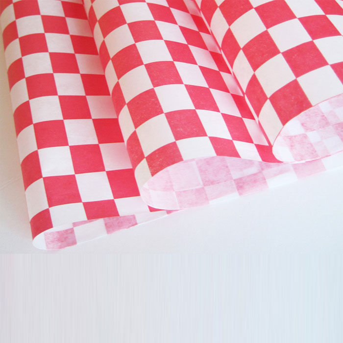 12''x12'' Hamburger Paper Wax Paper Food Disposable Sandwich Packaging Paper